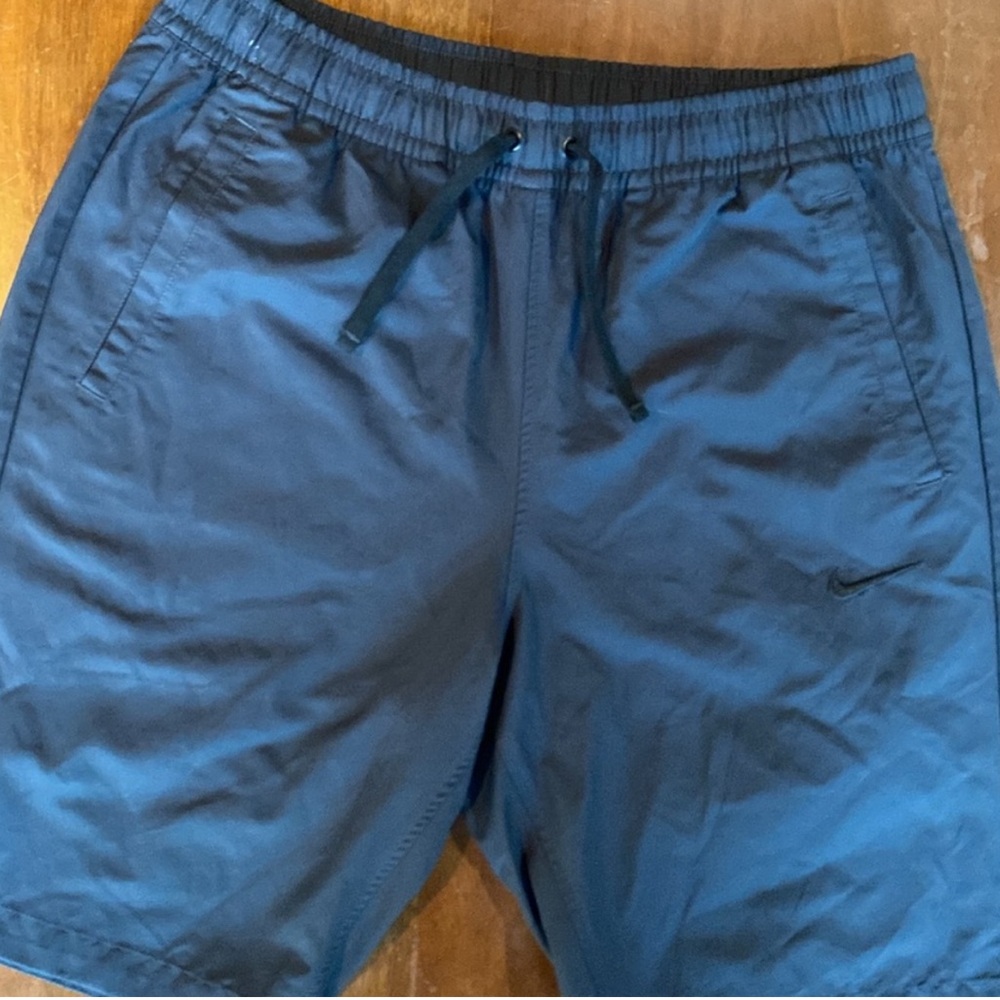 Nike Men’s dark blue shorts size large gender neutral